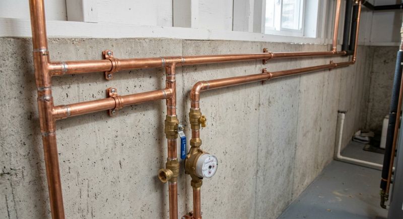 Copper Water Line Installation in Denver, CO